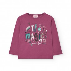 BOBOLI παιδική μπλούζα κορίτσι 232142-3944 ροζ